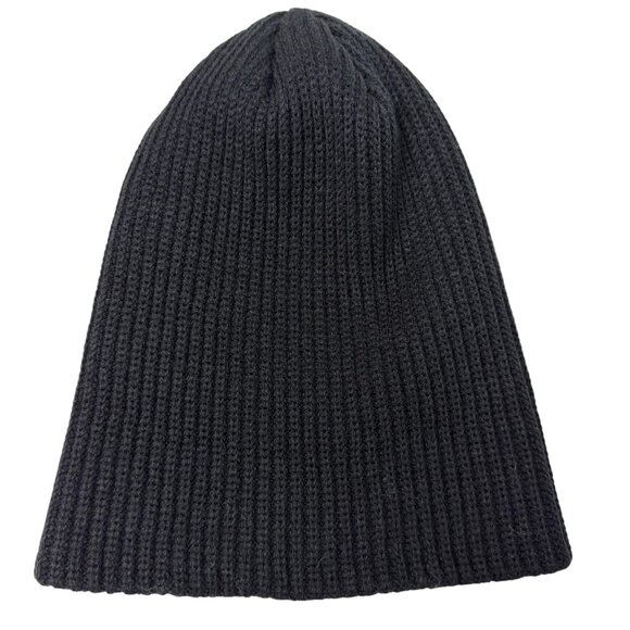 O’Neill Unisex Thick Ribbed Knit Beanie Black One Size - Picture 2 of 7